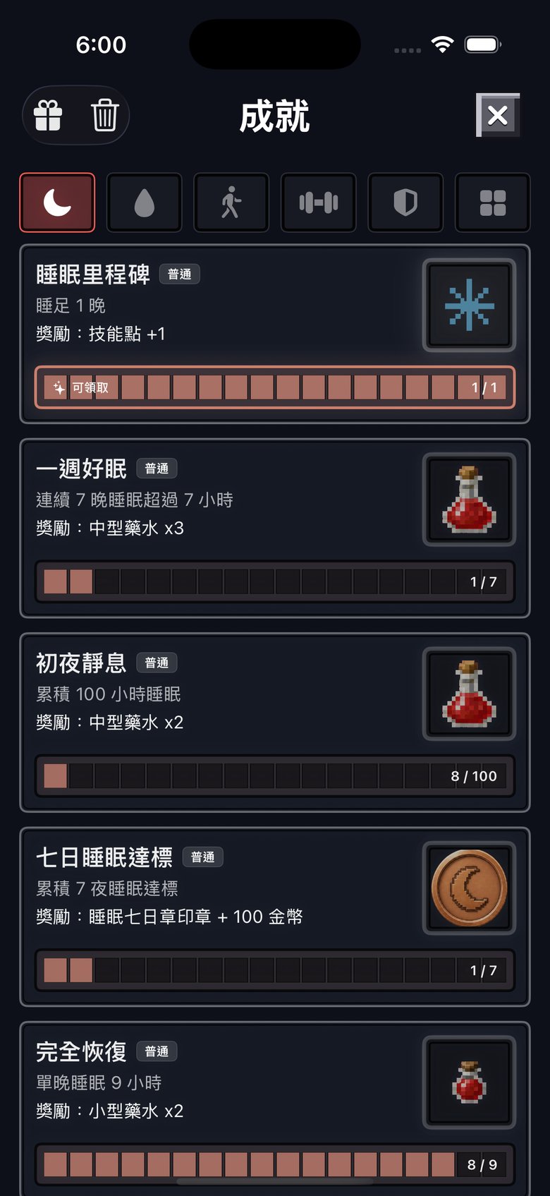Achievements
